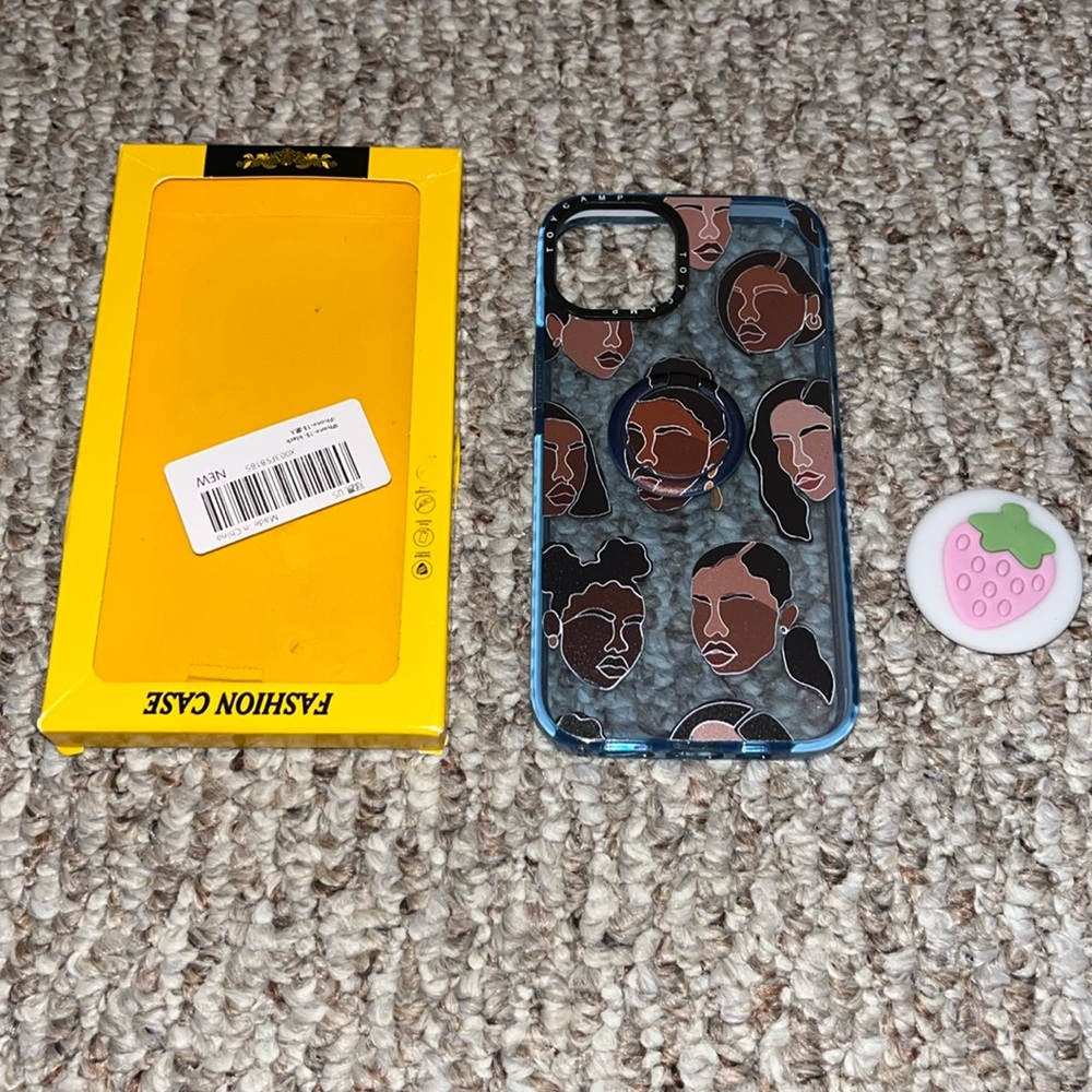 African American Black Girl Collage IPhone 13 Phone Fashion Art Abstract Case